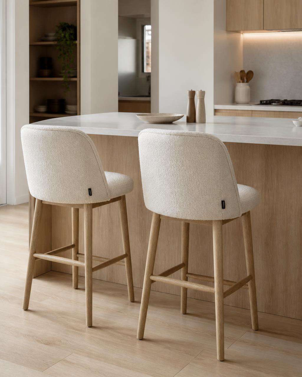 Counter Stools styled in an Australian kitchen