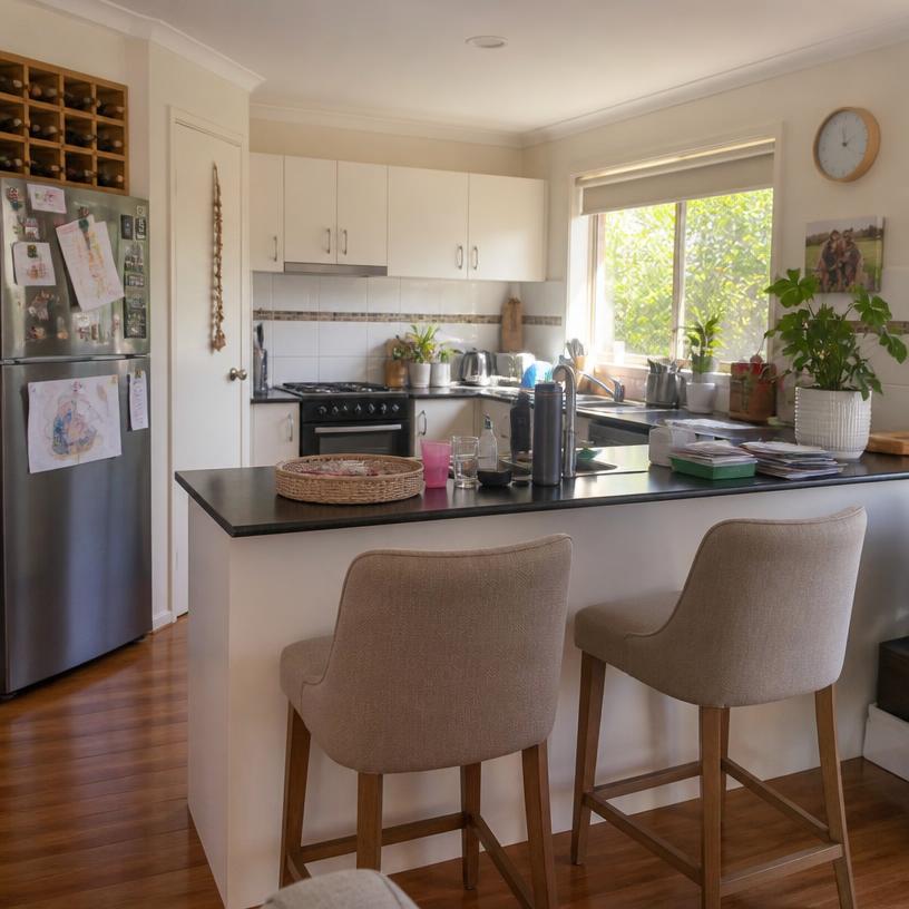 Customer photo of stools in an Australian home