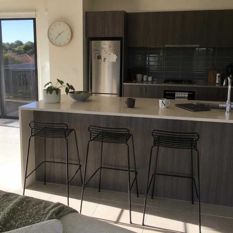 Customer photo of stools in an Australian home