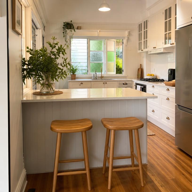Customer photo of stools in an Australian home